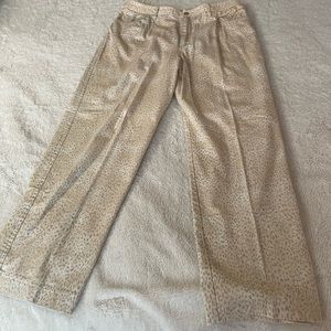 Jones New York leopard print stretch pants size 12